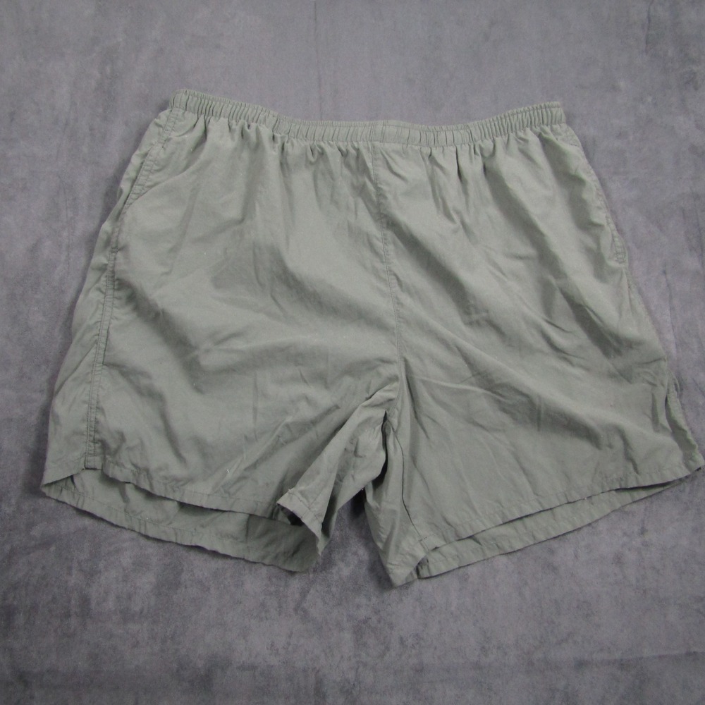 Sportif Shorts Men XL Green Nylon Mesh Lined Hiking Outdoor 00515